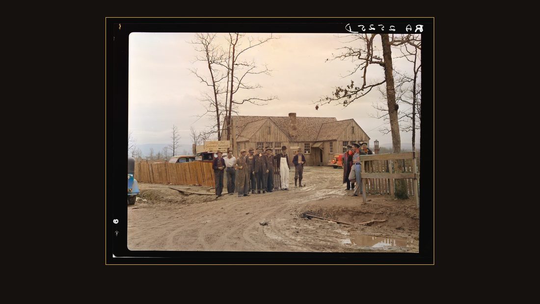 Trading post at Cumberland Homesteads. Crossville, Tennessee