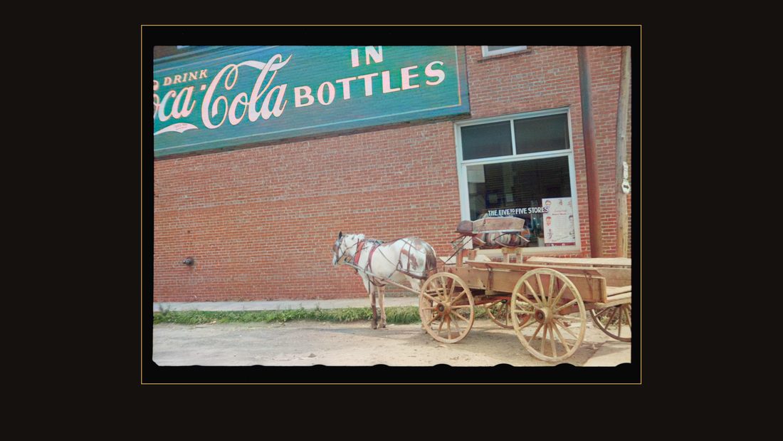 Horse and wagon, Crossville, Tennessee