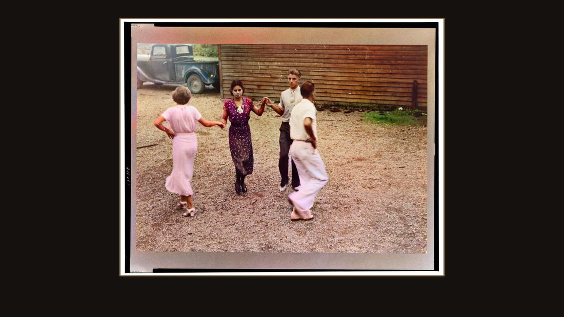 Dancers taught by Leonard Kirk, Cumberland Homesteads, Crossville, Tennessee