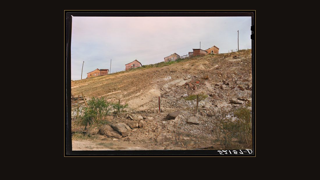 The homes of copper miners. Copperhill, Tennessee