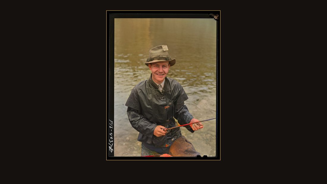 Norris Dam, Tennessee (Tennessee Valley Authority (TVA)). Fishing at the base of Norris Dam