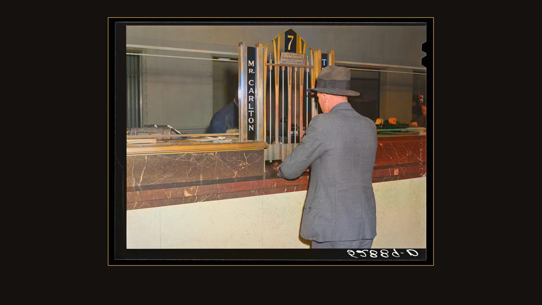 Mr. Elvin Wilkins went to the bank in Durham, North Carolina to cash check which he received at the warehouse for sale of his tobacco at auction