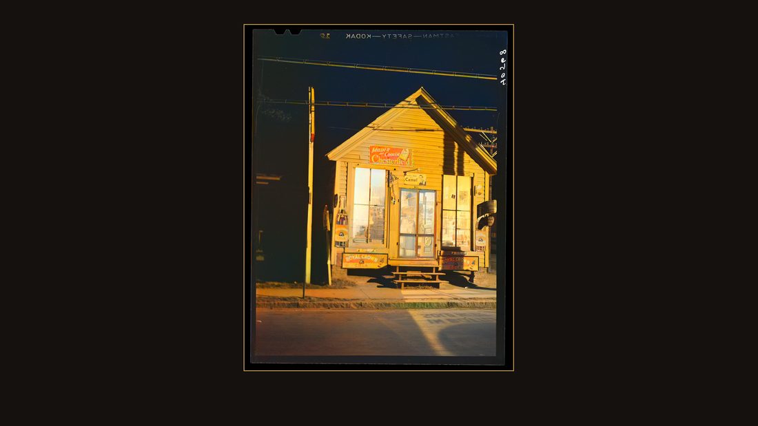Corner store at 11 p.m. Durham, North Carolina
