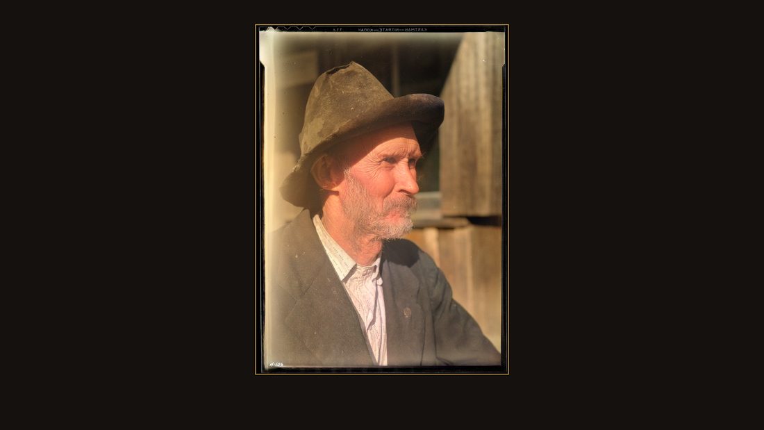 "J. C. Nicely, P. O. at Goin, Tennessee. He is 70 years old, was born and reared in Union County, Tennessee. He is of English ancestry, via Virgina to Tennessee.