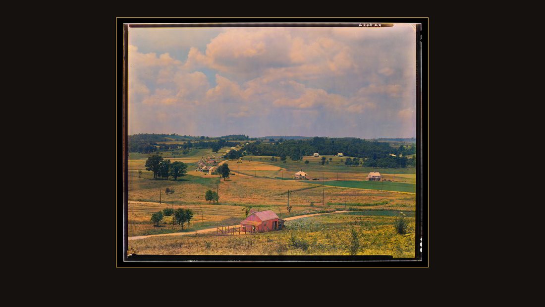 View of Arthurdale project. Reedsville, West Virginia