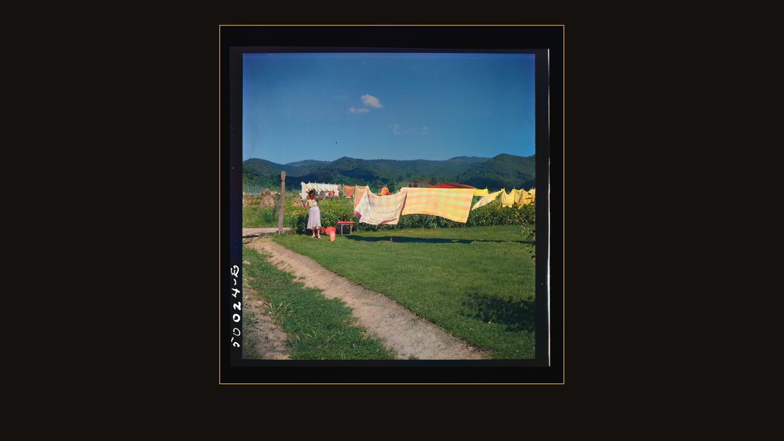 The wash line. Tygart Valley, West Virginia