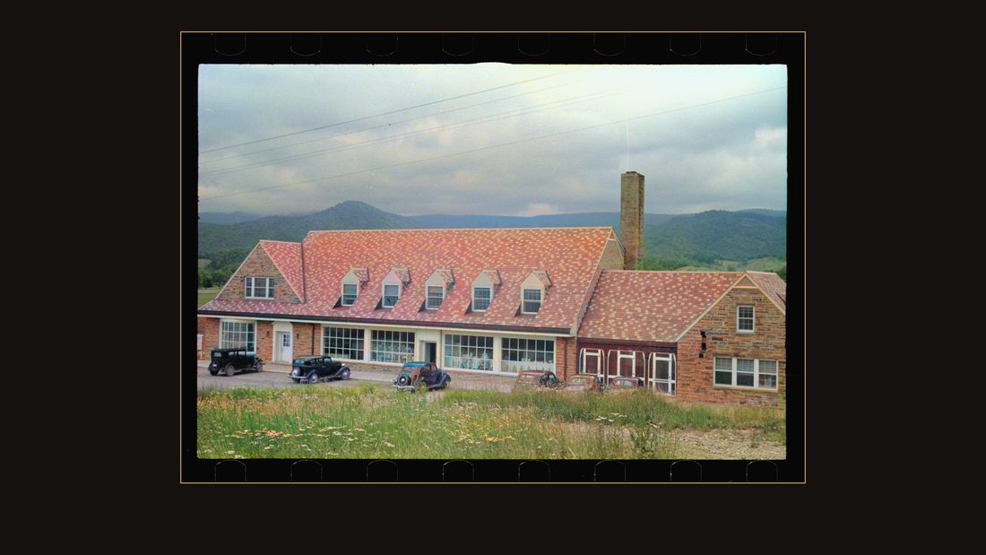 The "trading post," cooperative stores at Tygart Valley Homesteads, West Virginia