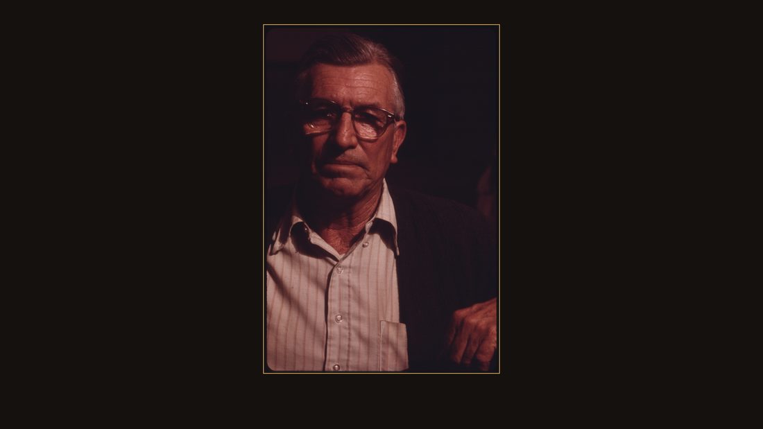 ALVOID ALLISON, 58, FROM NORTH CAROLINA SHOWN ATTENDING A MEETING OF THE BECKLEY (WEST VIRGINIA) BLACK LUNG ASSOCIATION, ONE OF THE MOST MILITANT OF THE GROUPS CONCERNED WITH THAT