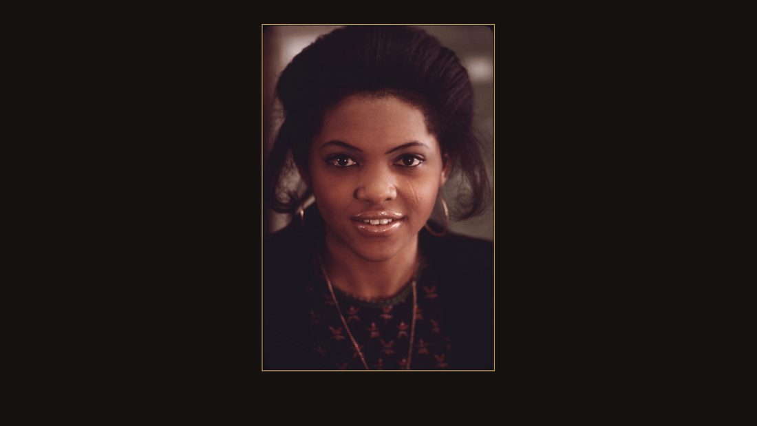 Clarice Brown, 19, is a secretary in the United Mine Workers Field Service office in Charleston, West Virginia. Her father was a miner who died of black lung didease, caused by sho