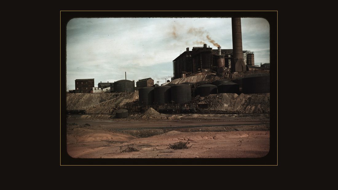Copper mining and sulfuric acid plant, Copperhill, Tenn.