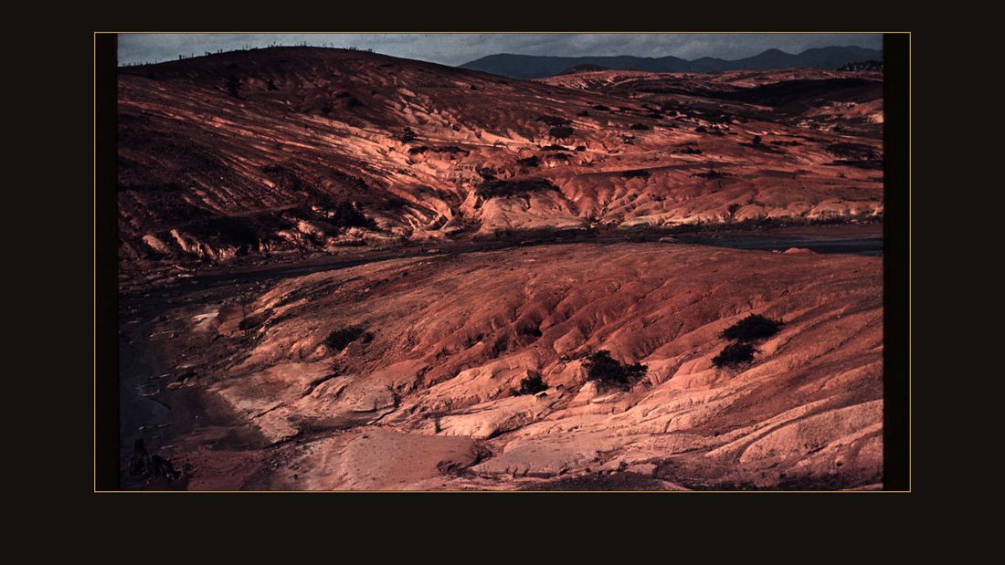 Copper mining section between Ducktown and Copperhill, Tennessee. Fumes from smelting copper for sulfuric acid have destroyed all vegetation