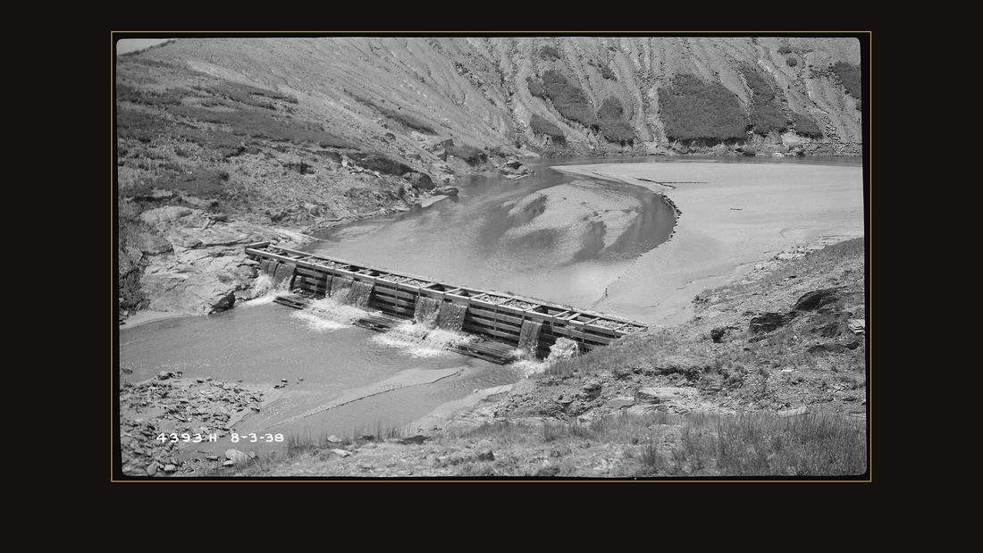 Tennessee Copper Company Dam on Potato Creek